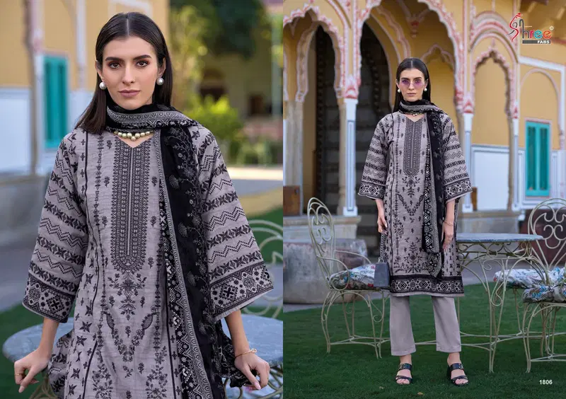 Shree Bin Saeed Lawn Collection Vol 18 Pakistani Salwar Kameez